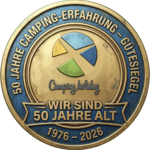 Camping.holiday feiert den 50. Geburtstag!